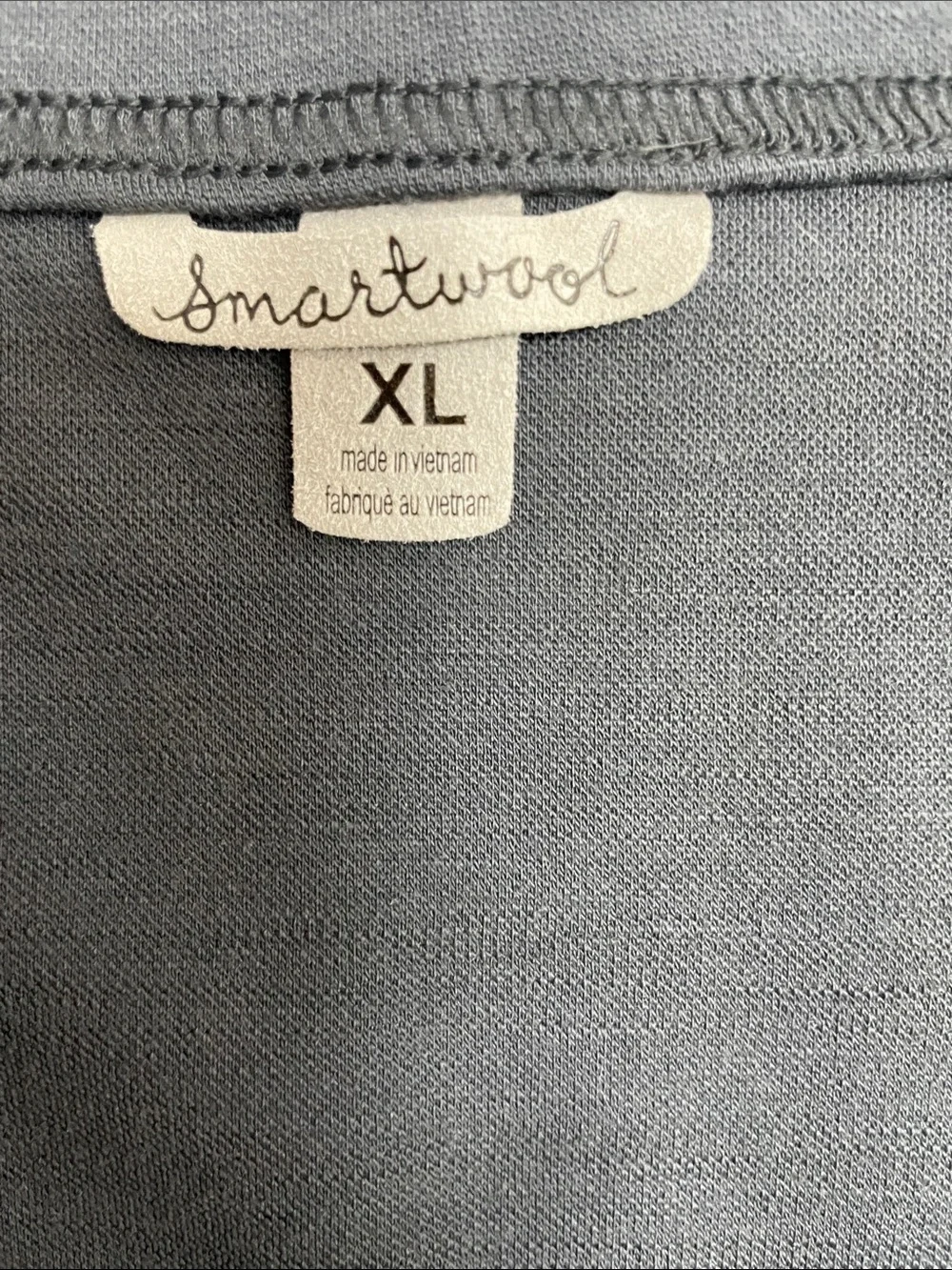 Smartwool Sanitas Gray Merino Wool A-Line Skirt